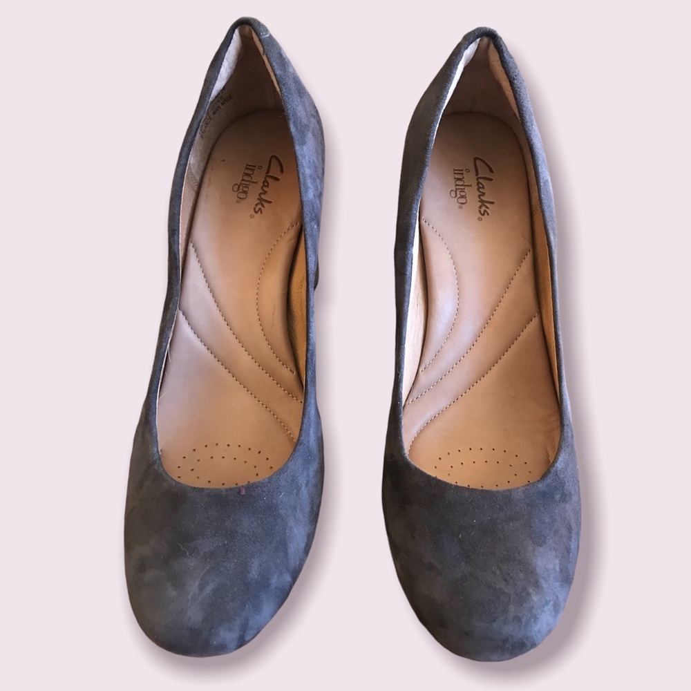Clarks chunky heels, size 10 - Picture 2 of 6
